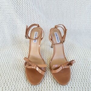 Steve Madden Womens  Heels Shoes 9M Bradshaw/brad07s1 beige